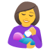 👩‍🍼 woman feeding baby display on JoyPixels